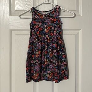 Floral Kids Dress - Multicolor